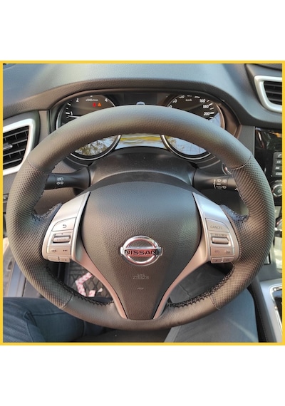 Nissan Qashqai 2014 2015 Araca Özel Direksiyon Kılıfı