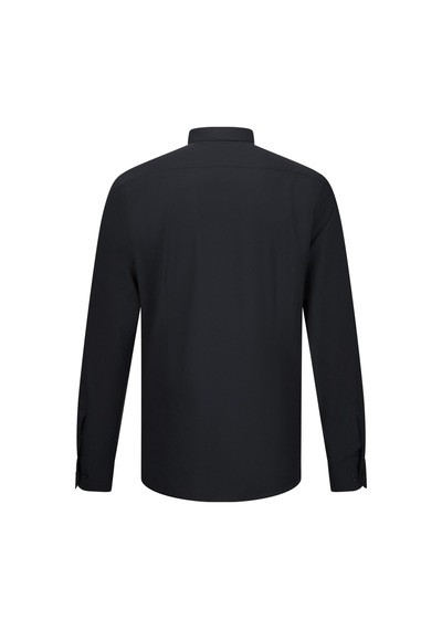 Hatemoğlu Siyah Comfort Fit Slim Yaka Uzun Kollu Gömlek Siyah