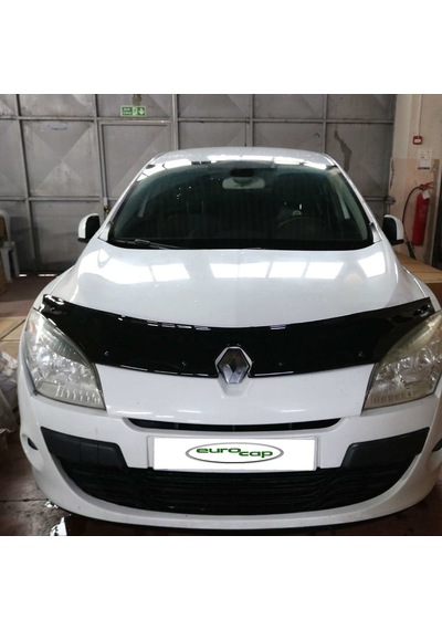 Eurocap Renault Megane 3 Ön Kaput Koruyucu Rüzgarlığı 3Mm Akrili