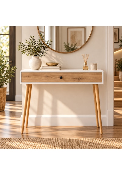 Erva 100 Cm Tek Kapaklı Ahşap Ayaklı Dresuar -beyaz - Atlantik Çam Atlantik Çam - Beyaz Erva 100 Cm Tek Kapaklı Ahşap Ayaklı Dresuar -beyaz - Atlantik Çam Atlantik Çam - Beyaz