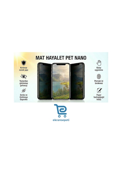 Xıaomı Redmı Note 12 Uyumlu Mat Hayalet 9h Nano Kırılmaz Ekran Koruyucu