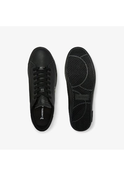 Lacoste Sport Pover Court 1121-1 Sma Leather Mens Sneaker Hakiki Deri Erkek Günlük Spor Ayakkabı Siyah Lacoste Sport Pover Court 1121-1 Sma Leather Mens Sneaker Hakiki Deri Erkek Günlük Spor Ayakkabı Siyah