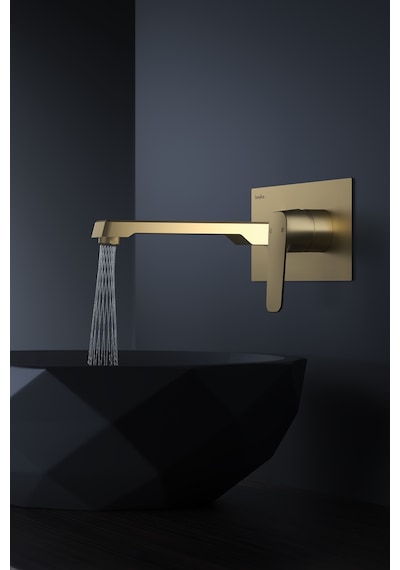 Teska Quasar Pro Lavabo Bataryası-altın Altın