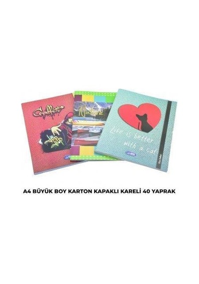 Umut Metod Defteri A4 40 Yp Çizgili