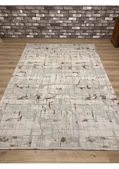 Crea Halı Valera 7819a %100 Akrilik 200x290 Ebatlı+8 Mm+yatışmaz