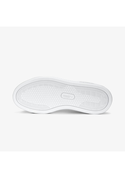 Puma Smash Platform V3 Kadın Beyaz Sneaker Düz 390758 Beyaz