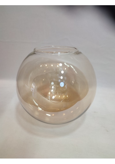Glob Avize Camı.bal Renkte. Çap:15.00cm-yuva:7.00cm Bal