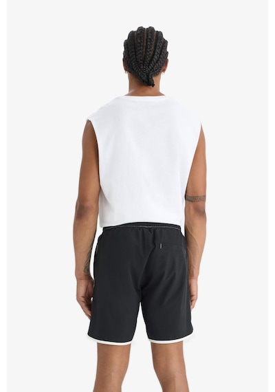 Defacto Defactofit Regular Fit Esnek Dokulu Kısa Boy Deniz Şortu D9631ax25hsbk81 Siyah Defacto Defactofit Regular Fit Esnek Dokulu Kısa Boy Deniz Şortu D9631ax25hsbk81 Siyah