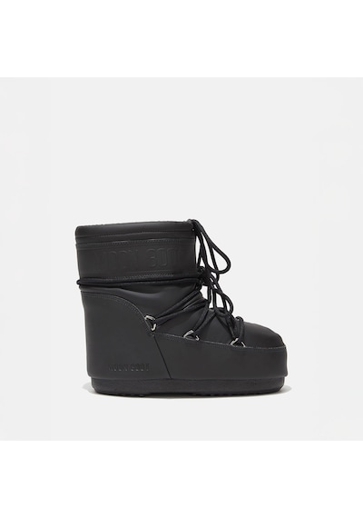 N001 Black Bot Kar Erkek Diğer 80d1409380-n001 Moon Boot Icon Low Rubber Black Siyah