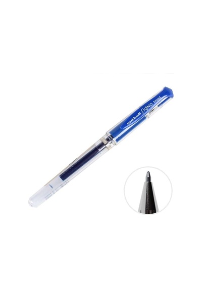 Roller Kalem Signo Broad Jel Bilye Uç Imza Kalemi 1.0 Mm Mavi Um-153 12 Li Paket Mavi