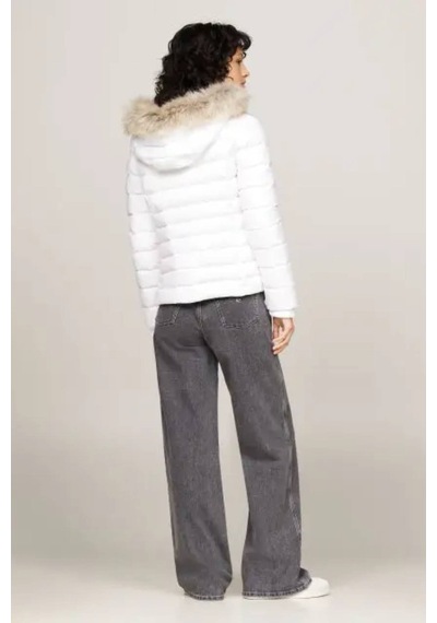 Tommy Jeans Kadın Mont-dw0dw18312 Beyaz
