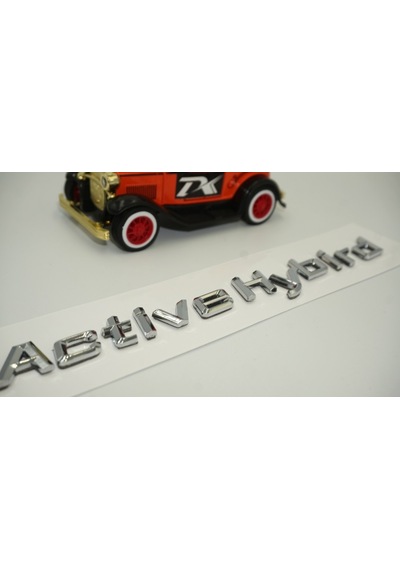 Bmw Active Hybrid Bagaj Krom Metal 3M 3D Yazı Logo