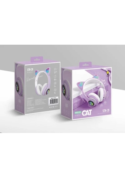 Cat STN-28 Pro Kedi Bluetooth Kulak Üstü Kulaklık