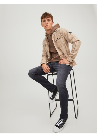Jack & Jones Jack Jones Glenn Model Dar Kesim Kot Pantolon 12237316 Siyah