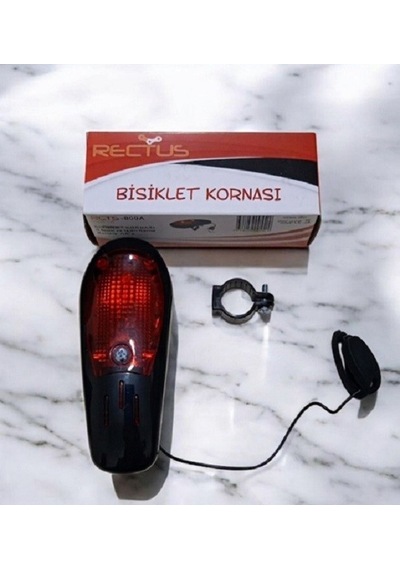 Rectus 8 Sesli Bisiklet Kornası Siyah