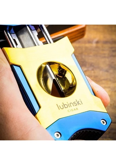 Lubinski V-cut Puro Kesici Blue-gold 60ring