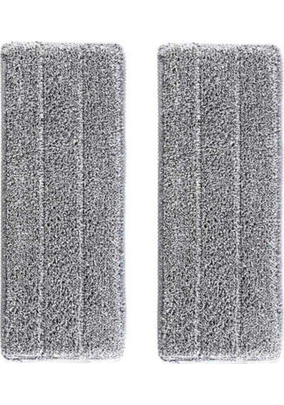 Grimorlife 2 Adet Flat Mop Yedek Mikrofiber Bez Paspas