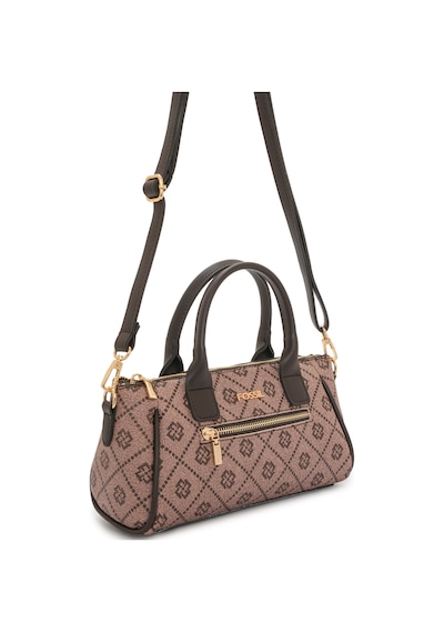 Fossil El Ve Çapraz Askılı Kadın Çantası 05fo25k5098 Tramlı Pudra
