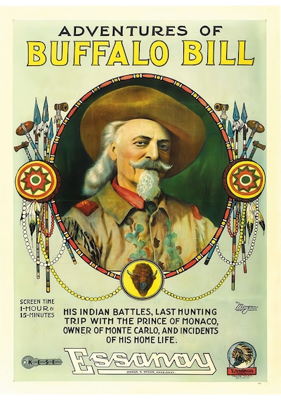 Adventures Of Buffalo Bill 1917 Poster