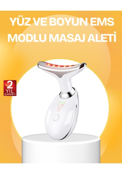7 Renk Led Işık Terapili Cilt Bakım Cihazı Usb Şarjlı - Lisinya