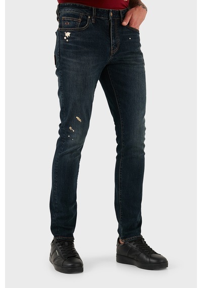 Armani Exchange Erkek Kot Pantolon Xm000070 Af15833 Mb001 Lacivert Lacivert