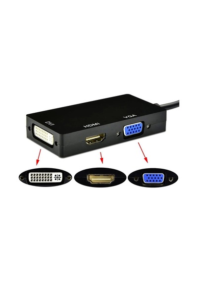 Mini Display Port To Dvi Vga Hdmi Mini Display Dvi Vga Hdmi