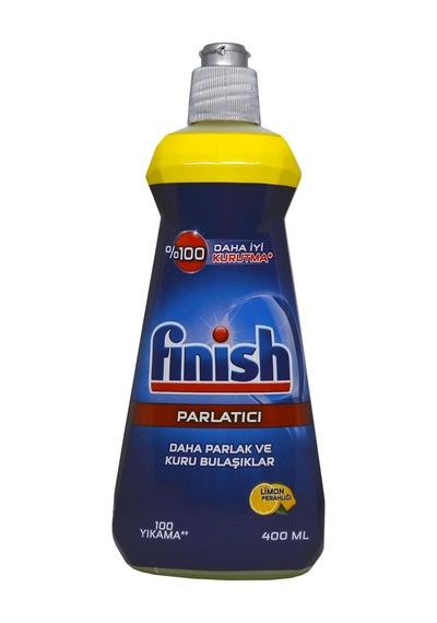 Finish Bulaşık Makinesi Parlatıcı 400 Ml Limon-2 Adet