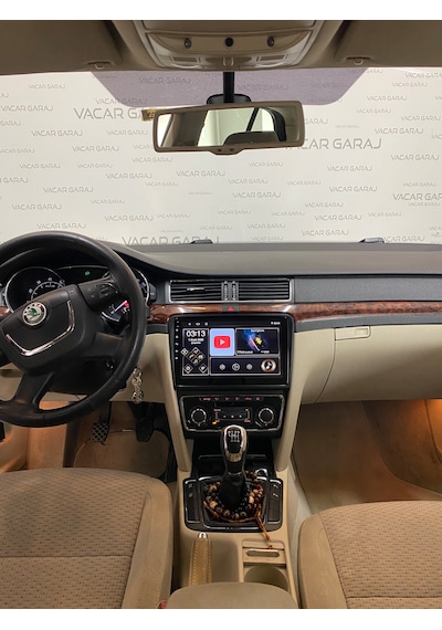 Skoda Superb 2009-2015 10" Uyumlu Androıd Multimedya Gerçek 2/32 Kablosuz Carplay Geri Görüş Kameralı 10"
