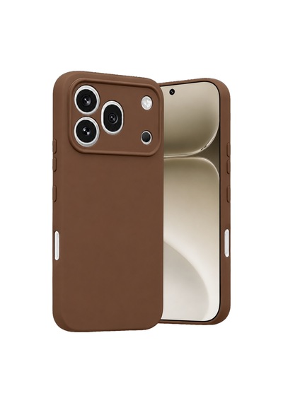 Huawei Honor 600 Pro First Silikon - Kahverengi