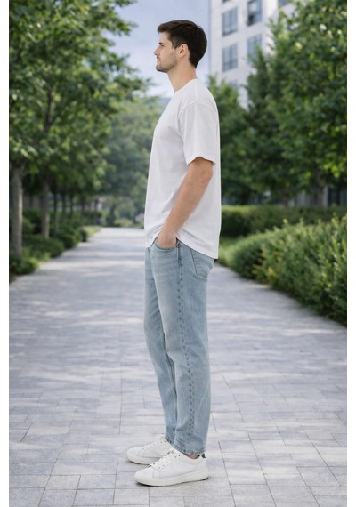 Alexandergardi Alexandergardı Basic Oversize T-shirt Beyaz