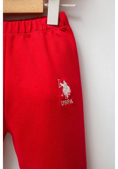 U.S. Polo Assn. U.s.polo Assn Kız Bebek 3lü Takım - Kırmızı Kırmızı