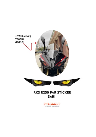 Far Kaplama Rks R250 Uyumlu Sarı 2023/24 Nötr
