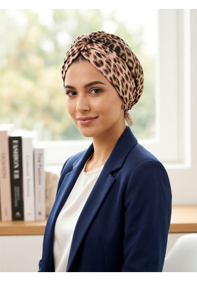Qu-tex Büzgülü & Bağlamalı Sandy Kumaş Kadın Tesettür Bone Hava Alan Hafif Kaymaz Kumaş Leopar Qu-tex Büzgülü & Bağlamalı Sandy Kumaş Kadın Tesettür Bone Hava Alan Hafif Kaymaz Kumaş Leopar
