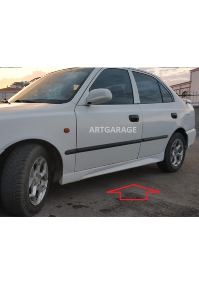 Hyundai Accent 1 Yumurta Kasa Marşpiyel Tk.-fiberglass-boyasız