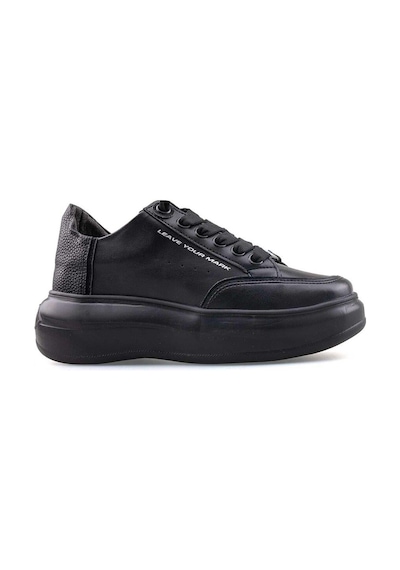 Flet 339 Siyah Kadın Spor Sneaker Siyah