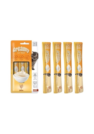 Creamy Tavuklu Kedi Ödülü, 4 X 15 Gr