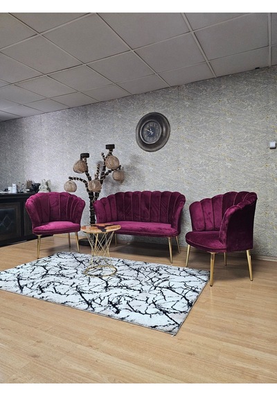 Zafir Papatya Çay Seti Koltuk Takımı Gold Sivriltme Ayak, Balkon, Salon, Ofis, Cafe Koltuk Takımı Bordo Zafir Papatya Çay Seti Koltuk Takımı Gold Sivriltme Ayak, Balkon, Salon, Ofis, Cafe Koltuk Takımı Bordo