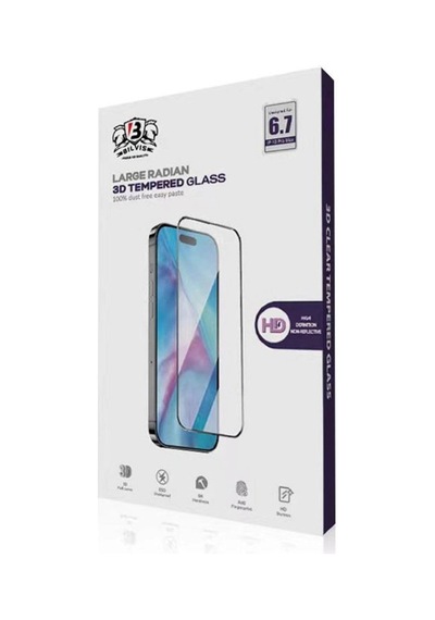 Apple İphone 16 Pro Bilvis 0.18mm Plus Cam Ekran Koruyucu