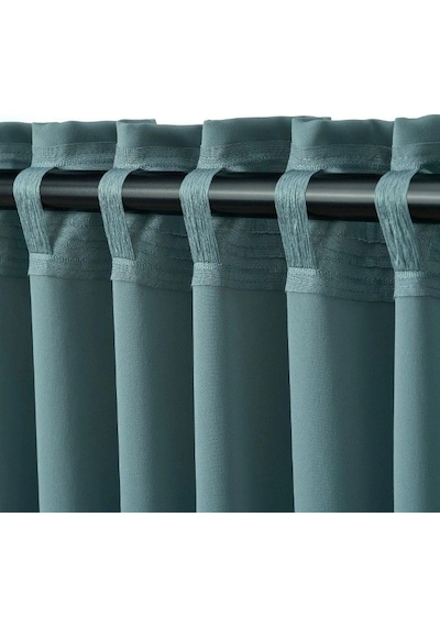 Ikea Majgull Fon Perde 145x300 Cm Turkuaz