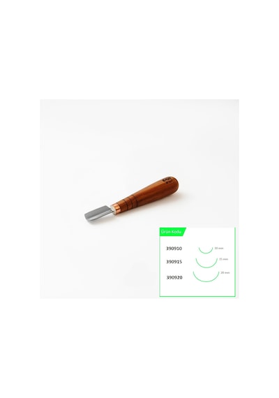 Stryı 390910 Kısa Tip Oluklu Ahşap Oyma Iskarpelası 10 Mm
