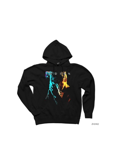 Legion Dream Siyah Kapşonlu Sweatshirt Hoodie