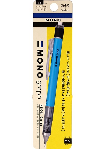 Tombow Mono Graph Versatil Kalem Neon Mavi
