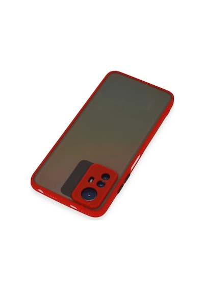 Xiaomi Redmi Note 12s Kılıf Montreal Silikon Kapak - Kırmızı 0.2M-Çok Renkli
