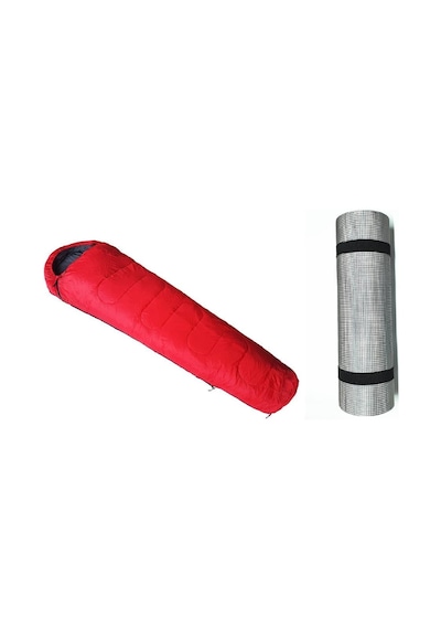Sportlife Uyku Tulumu Mat Seti Spo-1003 Kırmızı
