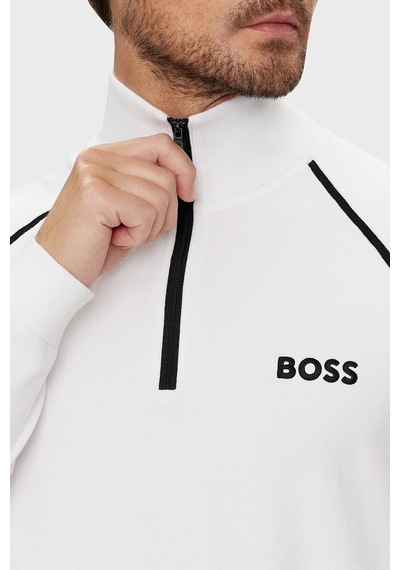 Boss Erkek Kazak 50519377 100 Beyaz
