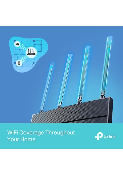 TP-Link Archer AX12 AX1500 2.4 - 5 GHz 1500 Mbps Dual-Band WIFI 6 Kablosuz Router