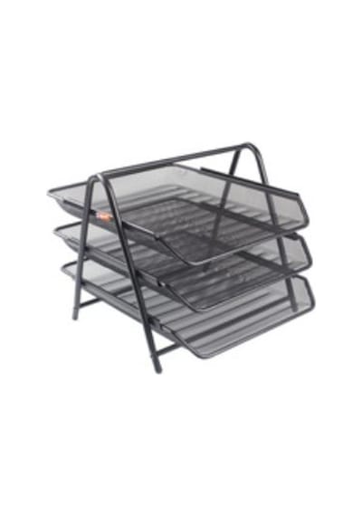 Metal Evrak Rafı 3 'lü Siyah Bp413-95 - Bigpoint