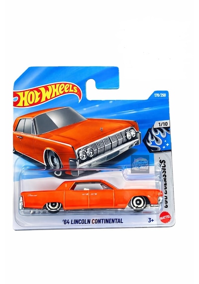 Hot Wheels 1/64 '64 Lincoln Continental Turuncu