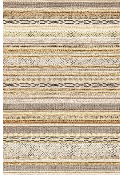 Alexis Kadife Kilim Desen Kaymaz Pamuk Tabanlı Yıkanabilir Antibakteriyel Salon Halısı 120x180 Çok Renkli