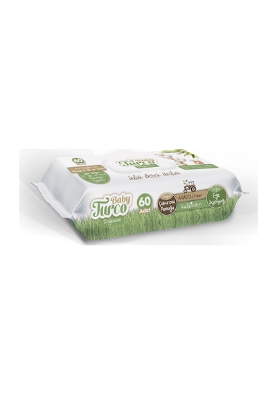 Baby Turco Doğadan Bebek Islak Mendil 3 X 60 Adet